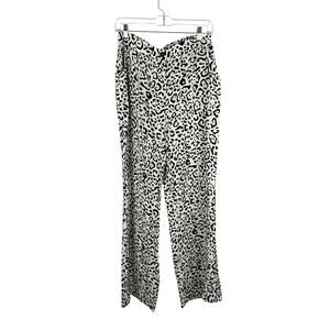 MODEL OFF-DUTY Cheetah Print Trousers – Sincerely Jules White Pants – L